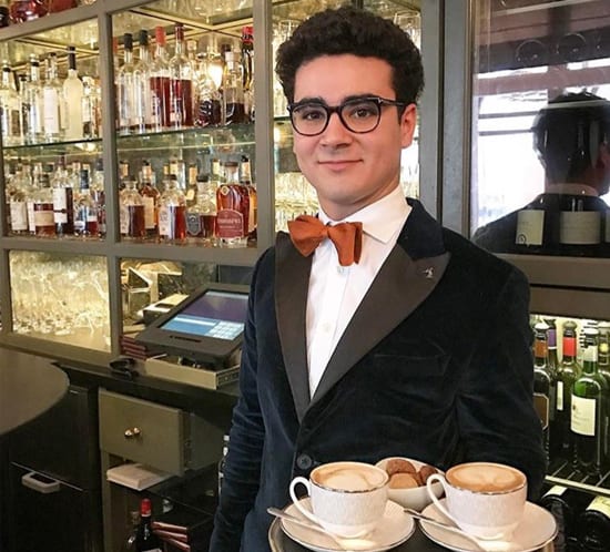 Fashionizer Uniform for Coburg Bar at the Connaught Hotel London